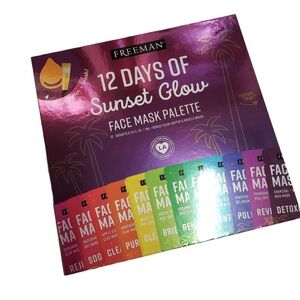 12 Days of Glow Face Mask Palette - Pink